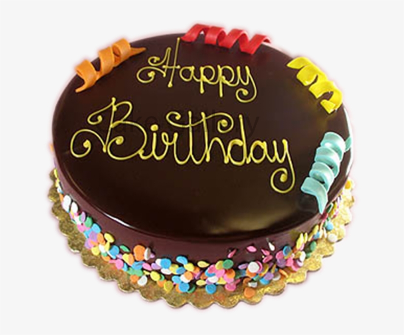 Happy Birthday Chocolate Writing, transparent png download