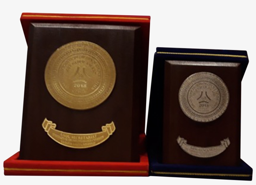 Once Again The Ousl Secured The Gold And Silver Awards - Medal, transparent png download