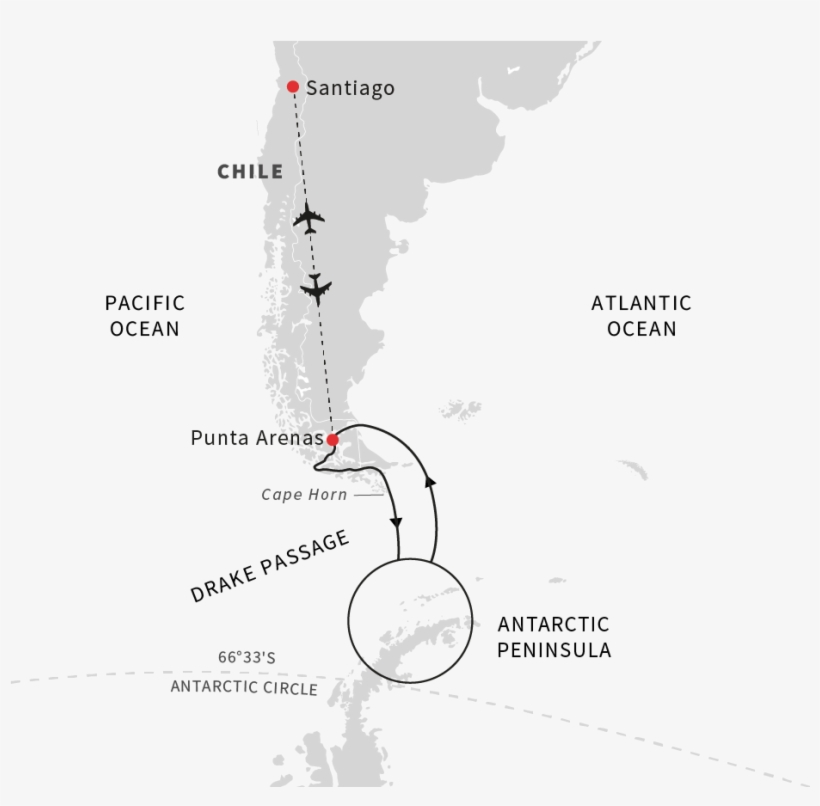 Patagonia To Antarctica, transparent png download