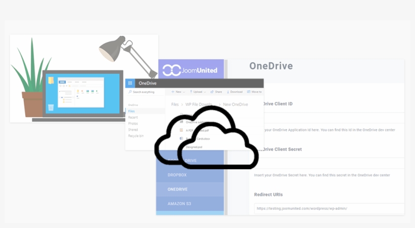 One Drive To Wordpress Media Folder - Computer Icon, transparent png download