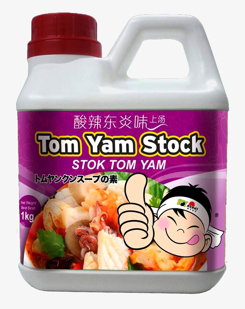 Tom Yam Stock - Plastic Bottle, transparent png download