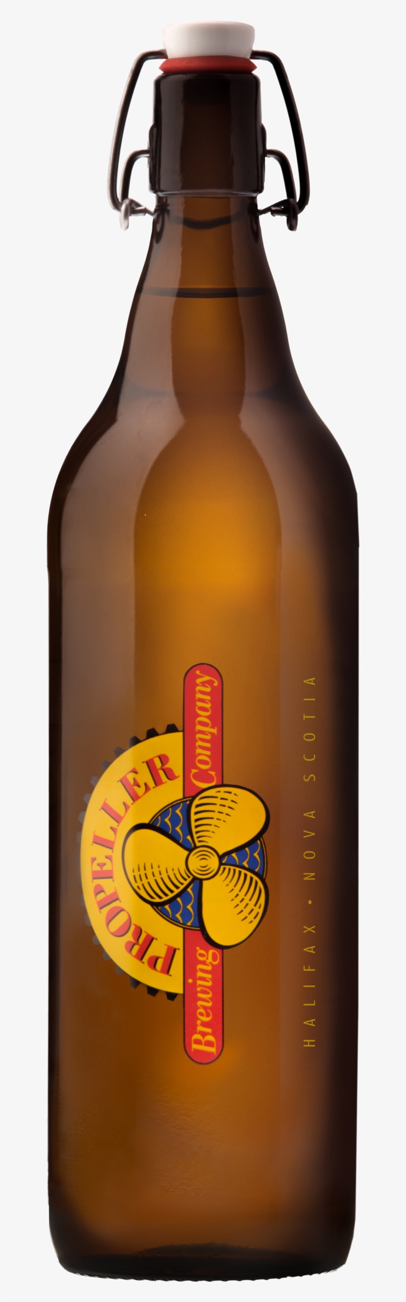 1l Flip-top - Schwarzer Bär - Brauerei Schützengarten Ag, transparent png download