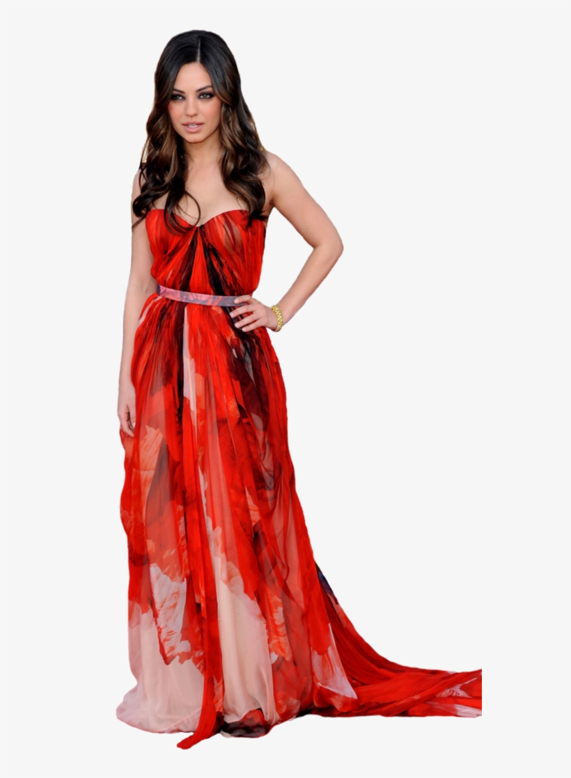 Mila Kunis Png File - Mila Kunis Sag Awards 2011, transparent png download