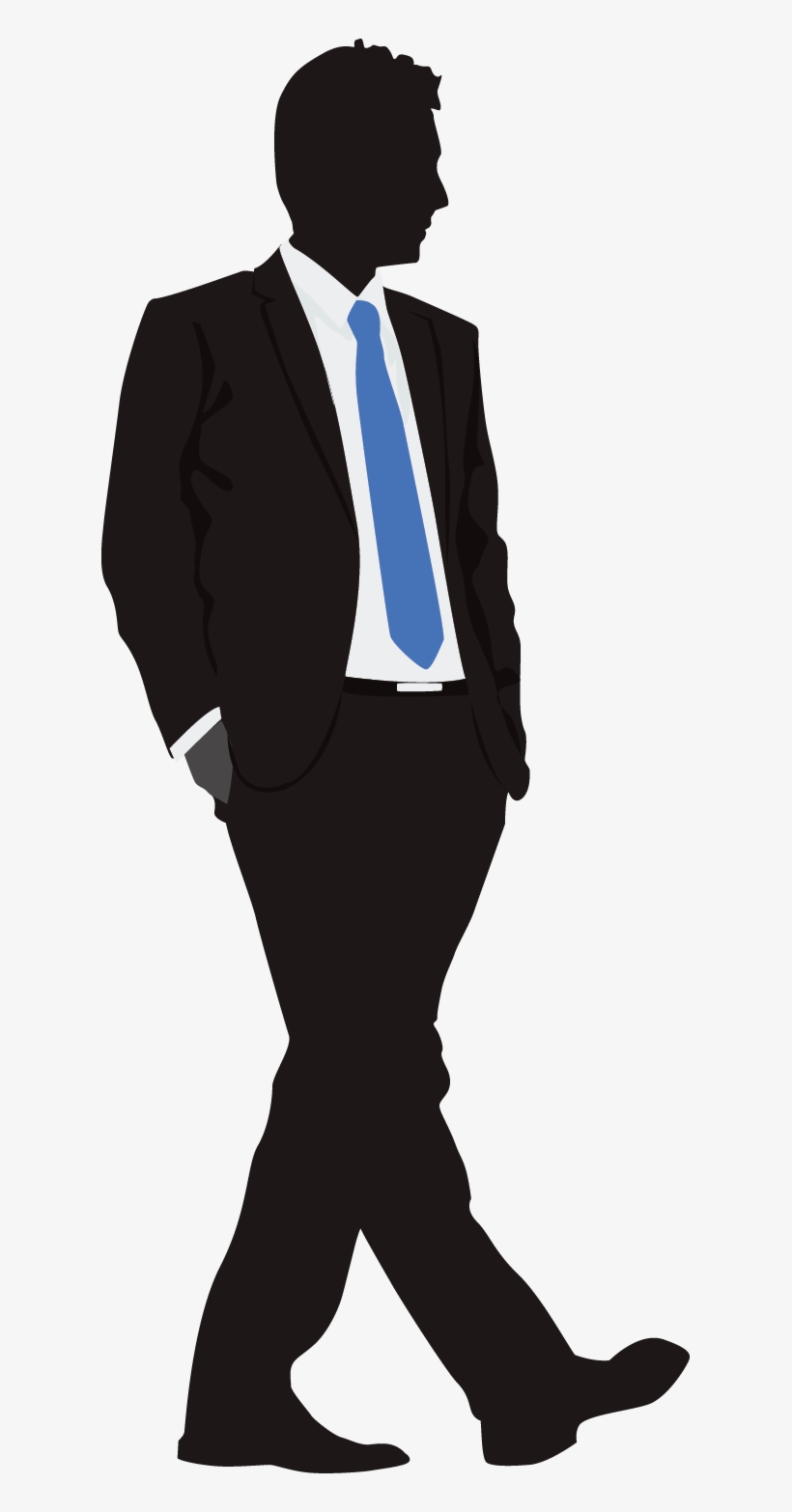 Man Silhouette - Illustration, transparent png download