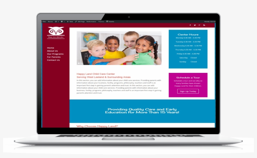 Recess Laptop Mockup - Web Page, transparent png download