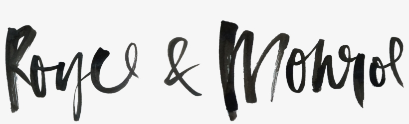 Royce & Monroe - Calligraphy, transparent png download
