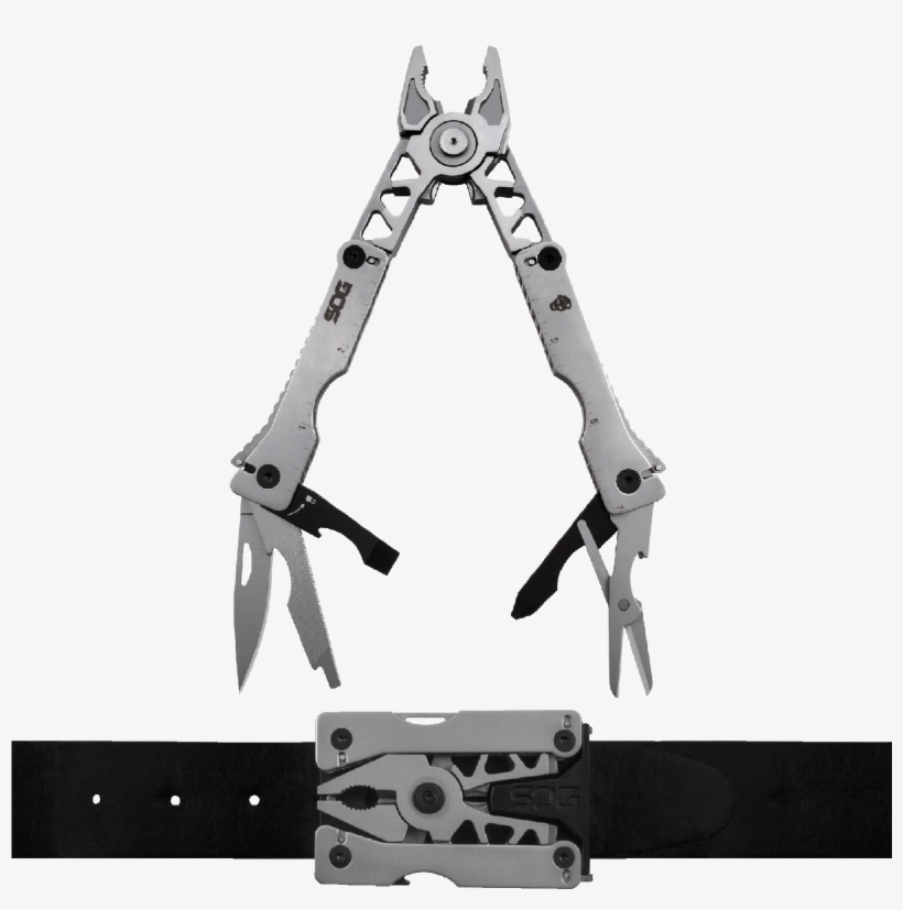 S - O - G - Sync Ii Multi Tool Belt Buckle Tool - Sog Sync Ii Multi Tool, transparent png download