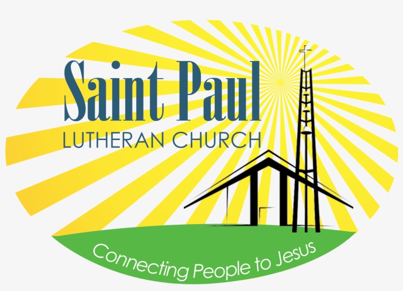 St Paul Lutheran Church Connecting People To Jesus - Graphic Design, transparent png download