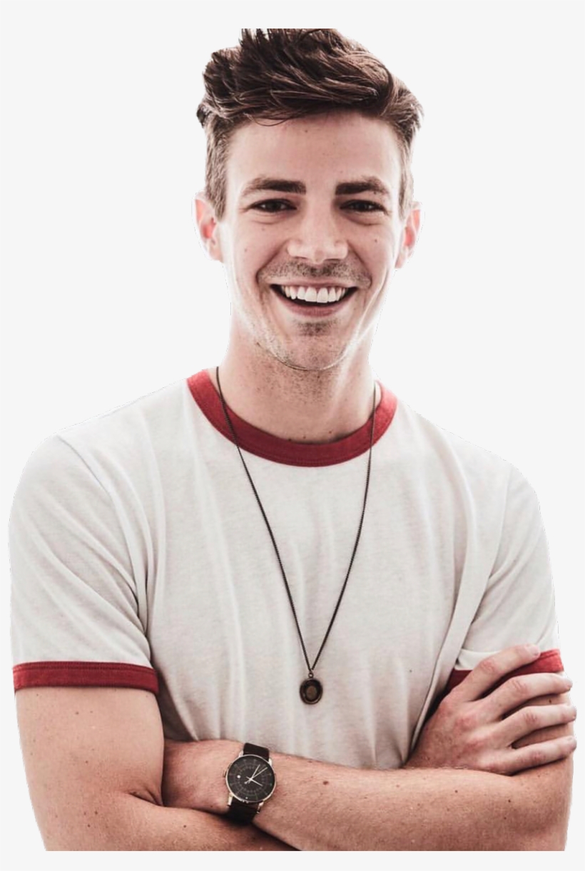 Grantgustin Sticker - Grant Gustin Comic Con 2018, transparent png download