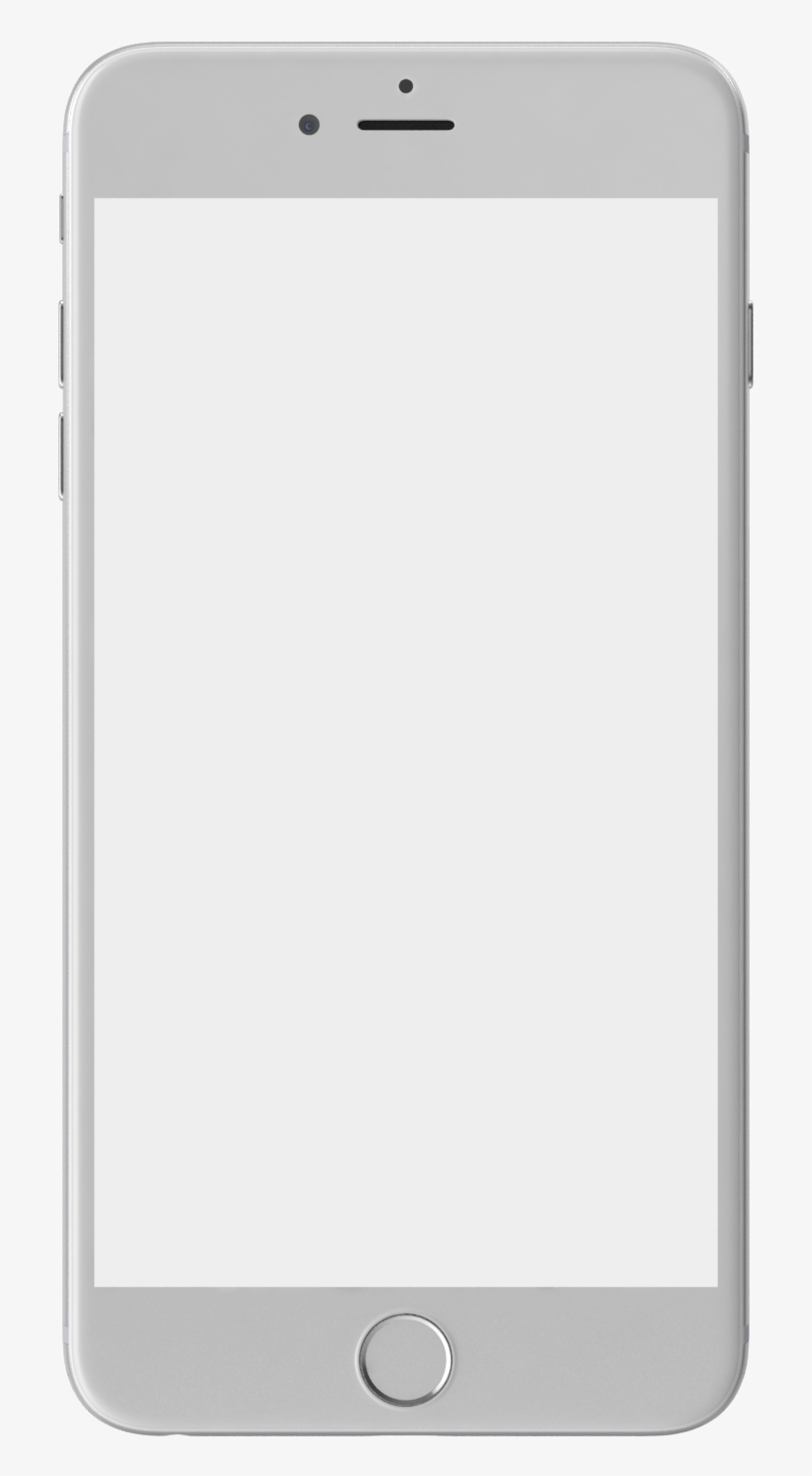 Iphone 6 Plus Silver, transparent png download
