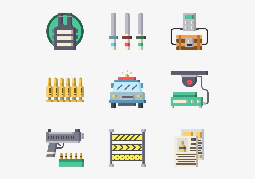 Police - Teaching Flat Design Png, transparent png download