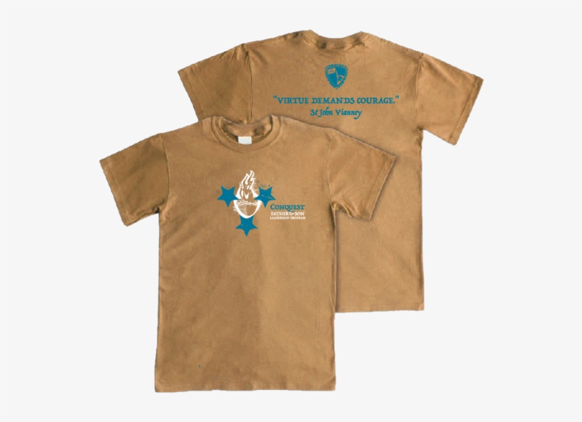 Conquest Father & Son Member T-shirt - Active Shirt, transparent png download