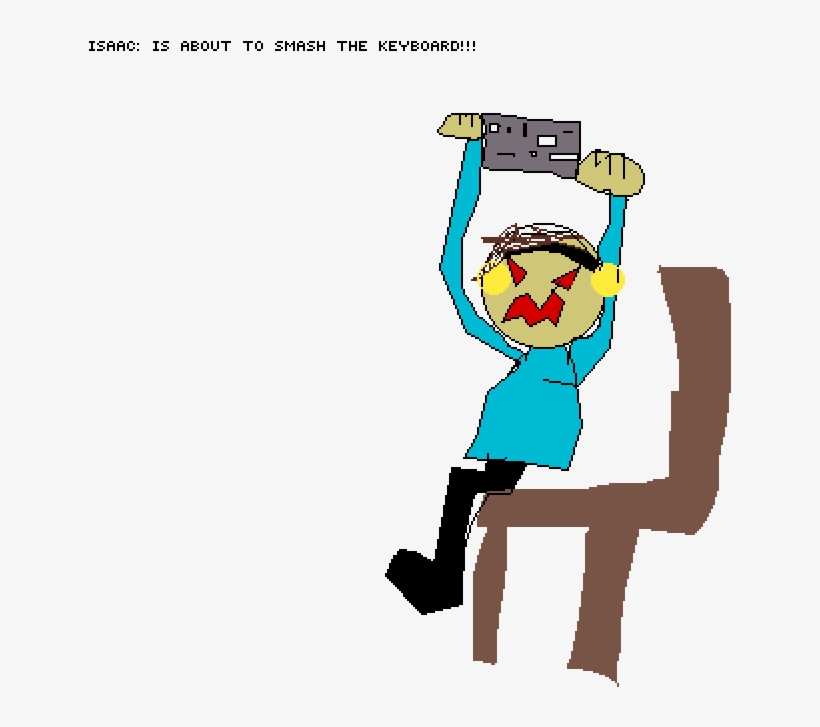 Isaac Raging - Cartoon, transparent png download
