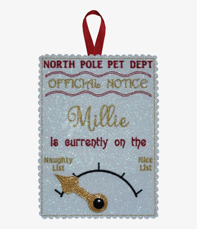 North Pole Pet Notice With Movable Pointer - Postage Stamp, transparent png download