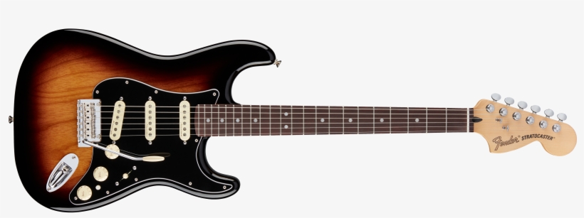 $824 - - Fender Stratocaster Deluxe Sunburst, transparent png download