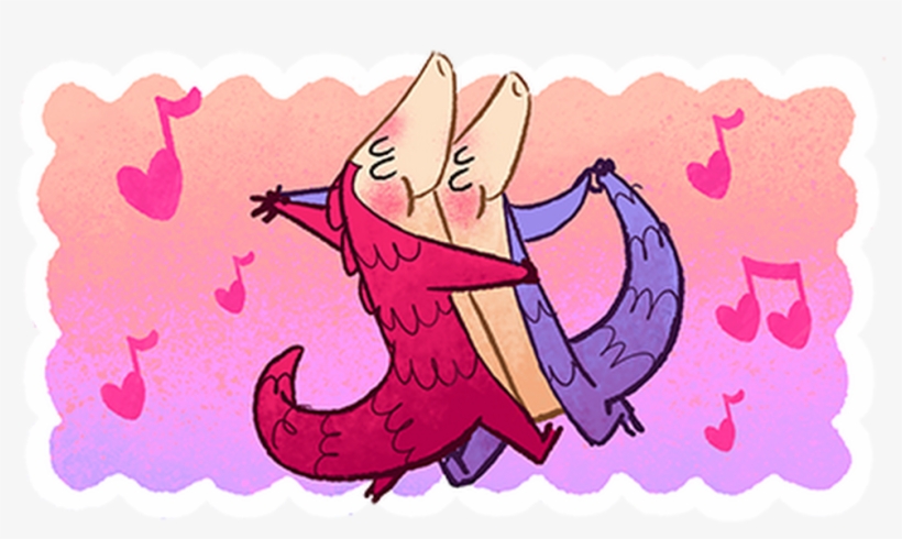 Love Card Dance 420px - Pangolin Love, transparent png download