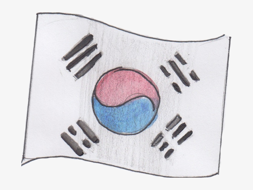 South Korea - Flag Of South Korea, transparent png download