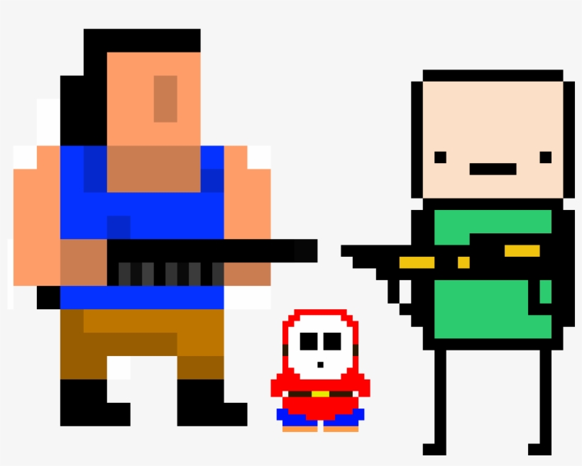 Hands Up Shy Guy - 7 Segment Anzeige, transparent png download