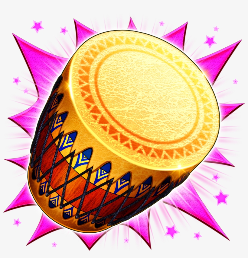 A Pink Drum Symbol In The Feature Trigger Will Upgrade, transparent png download