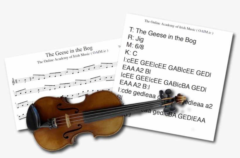 Sample Sheet Music - Viola, transparent png download