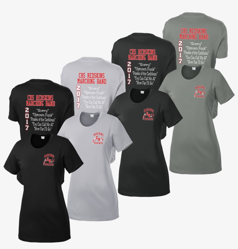 Cuyahoga Hts Marching Band Ladies Performance Tee - Hood, transparent png download