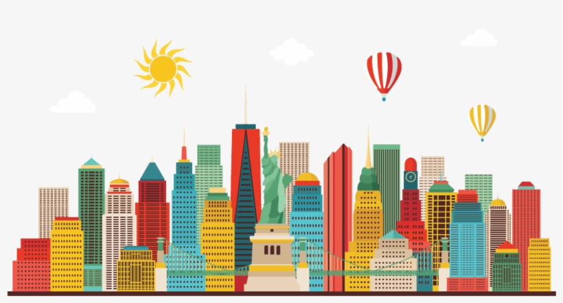 New York City, New York - New York Illust, transparent png download