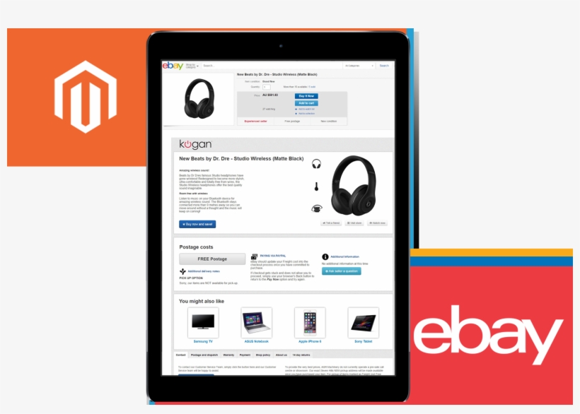 For Sellers That Want To Add Their Own Design Touches, - Ebay, transparent png download