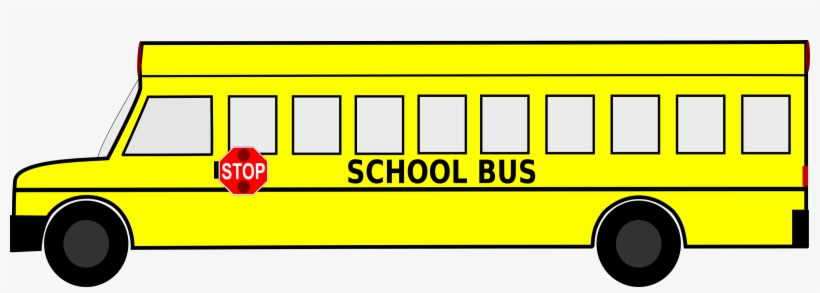 Big Image - Clipart Png Black And White School Bus, transparent png download