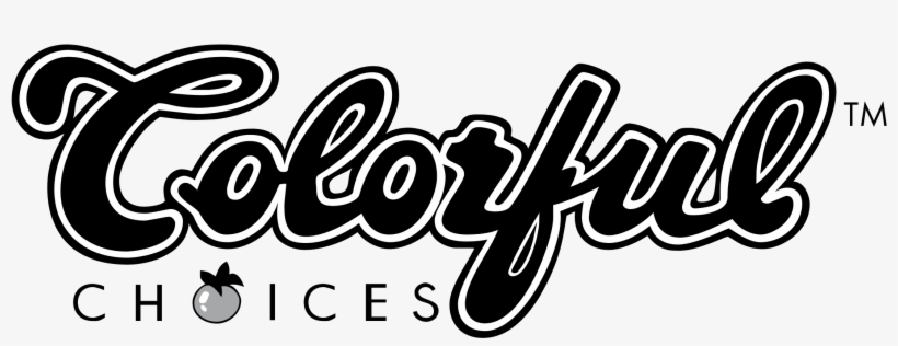 Colorful Choices Logo Png Transparent - Calligraphy, transparent png download