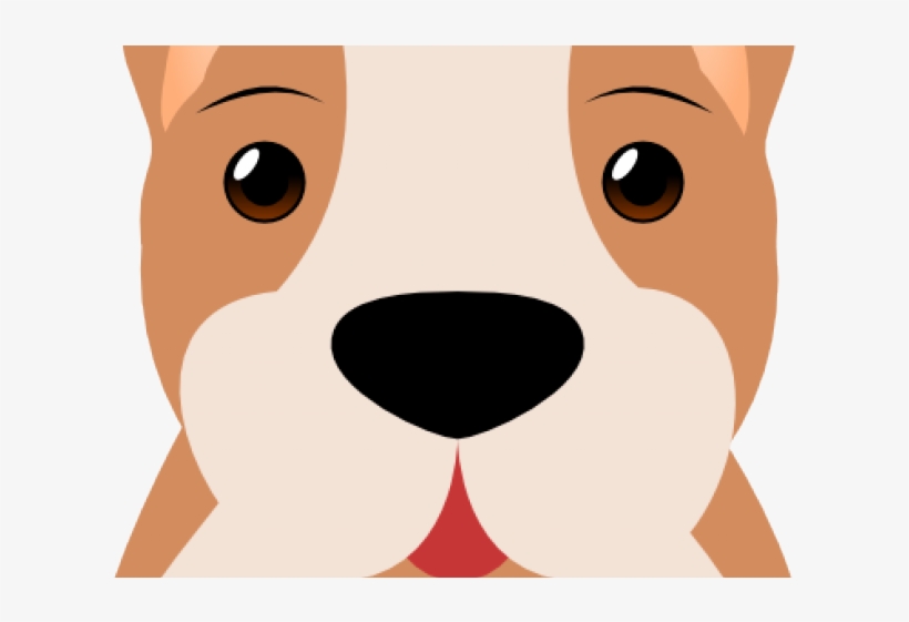 Pink Dog Face, transparent png download