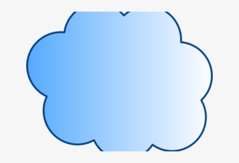 Cloud Clipart Outline - Thought Of The Day Clipart, transparent png download