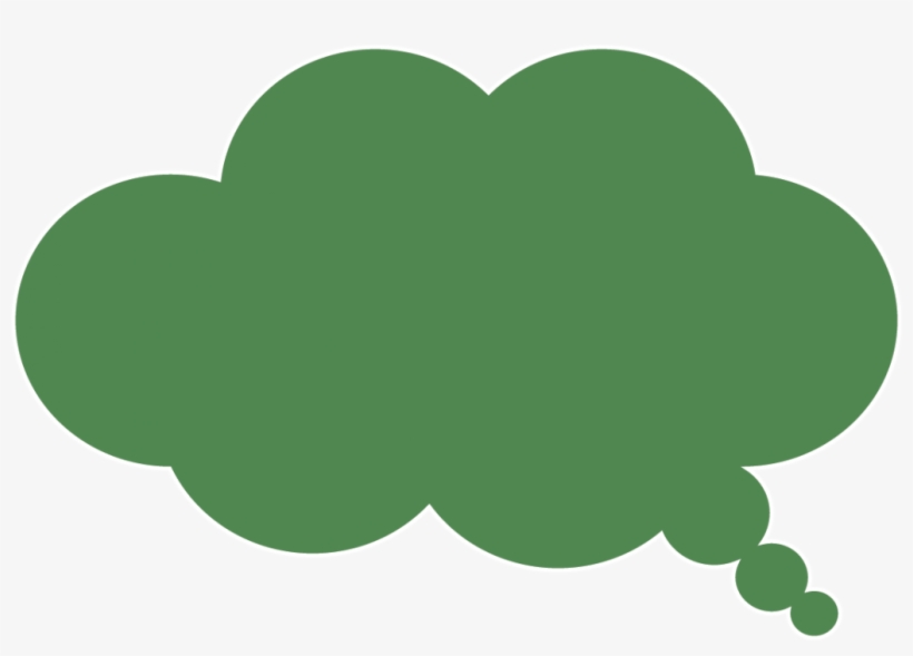 Tankebobbel Udstans Groen Var3, transparent png download