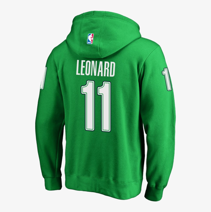 Portland Trail Blazers Meyers Leonard Men's Green St - Sweatshirt, transparent png download