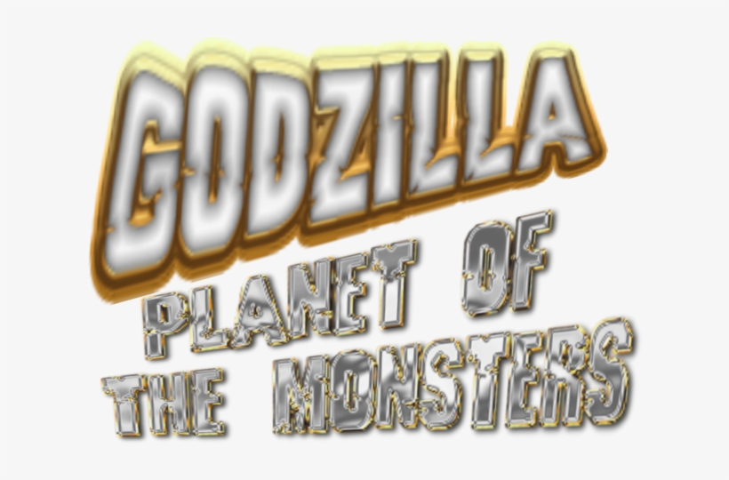 Godzilla- Planet Of The Monsters - Calligraphy, transparent png download