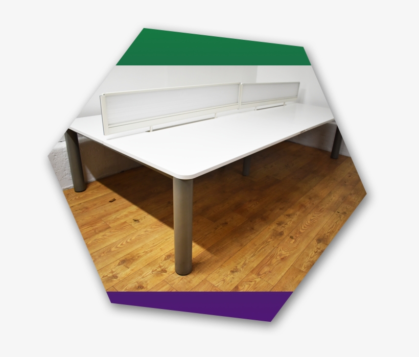 Second Hand Office Desk - Coffee Table, transparent png download