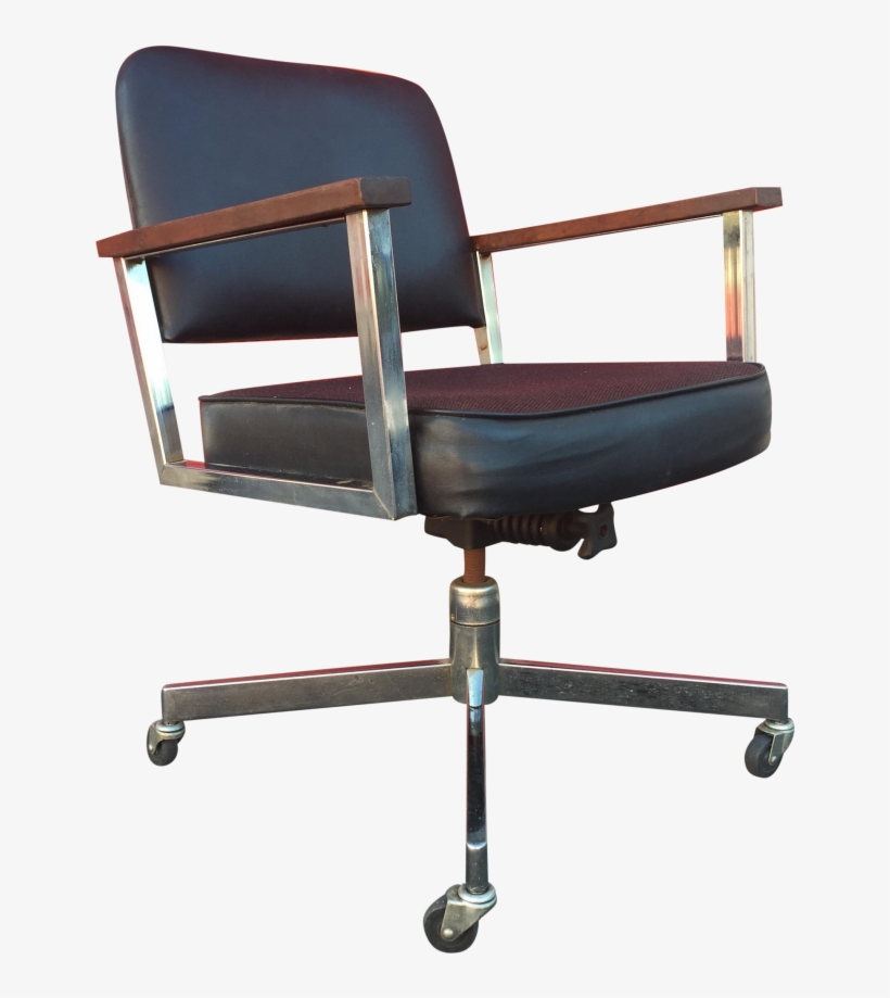 Casters Best Office Chair Comfortable Office Chair - Mid Century Office Chair, transparent png download