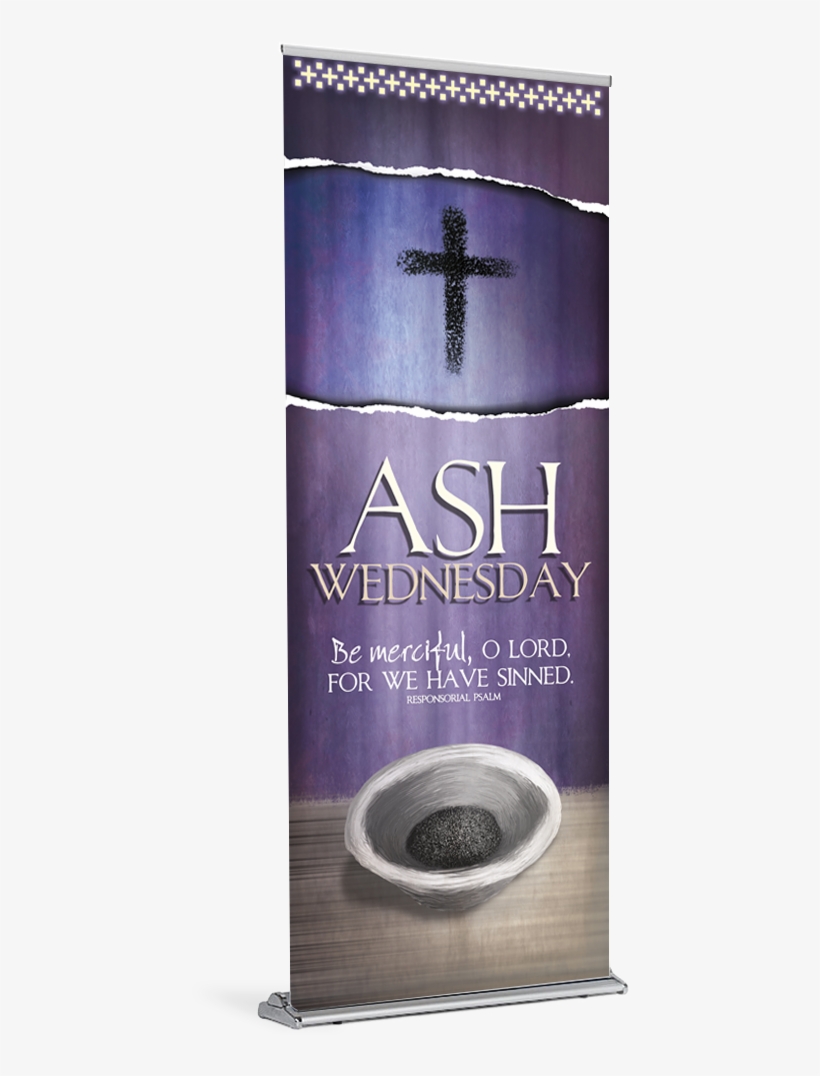 Our Lenten Banners Are Available - Ash Wednesday Banners, transparent png download