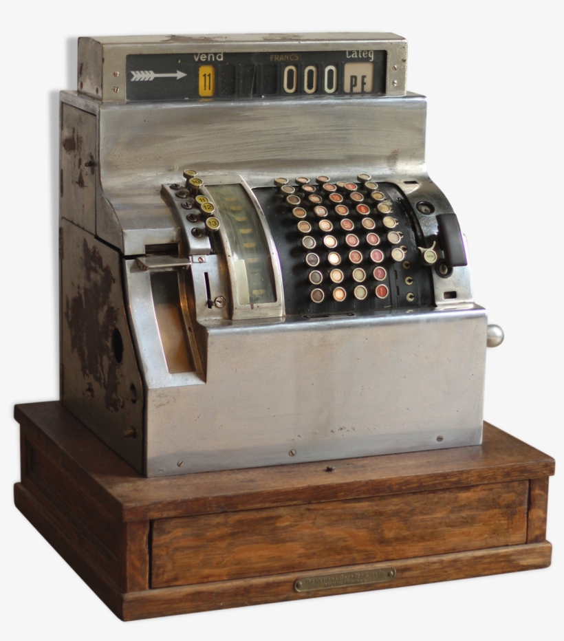 Cash Register The Nationalcashregister Co - Machine, transparent png download