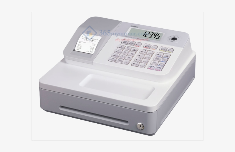 Casio Cash Register Se-g1 - Caja Registradora Blanca, transparent png download