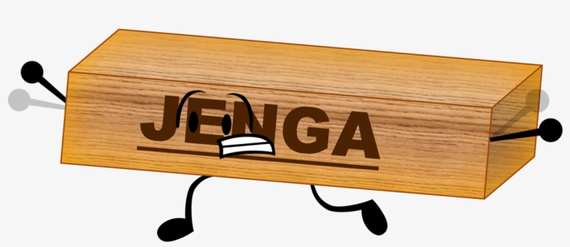Jenga Brick - Plywood, transparent png download