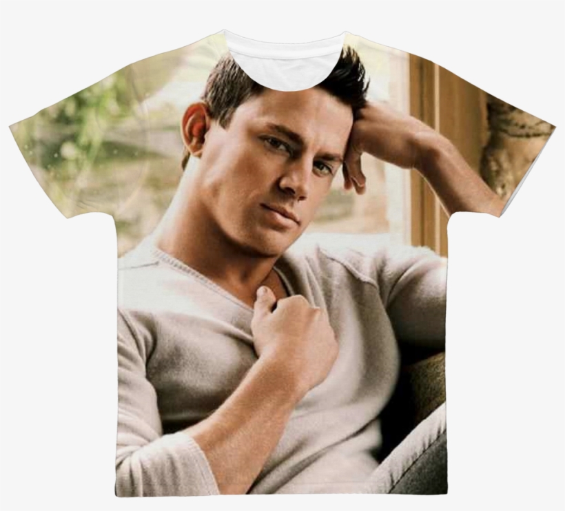 Channing Tatum ﻿classic Sublimation Adult T-shirt - Channing Tatum Sexi, transparent png download