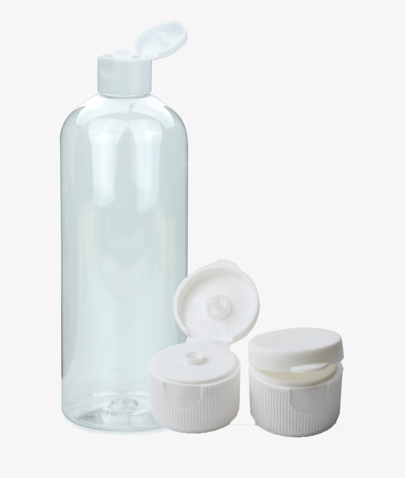Flip Top Pet Bottles - Plastic Bottle, transparent png download