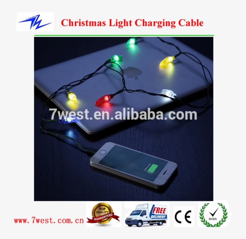 China String Cable, China String Cable Manufacturers - Christmas Light Charger, transparent png download