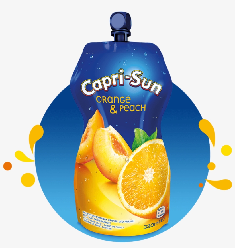 First Slide - Capri Sonne Orange Peach, transparent png download