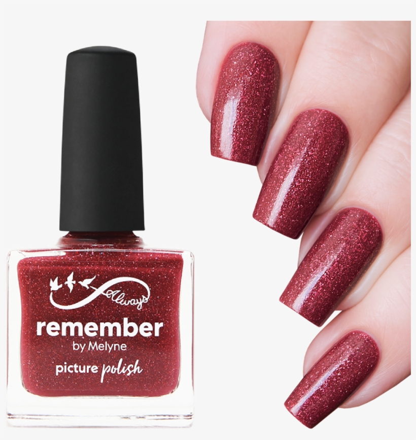 Picture Polish Remember Holographic Nail Polish - Nail, transparent png download
