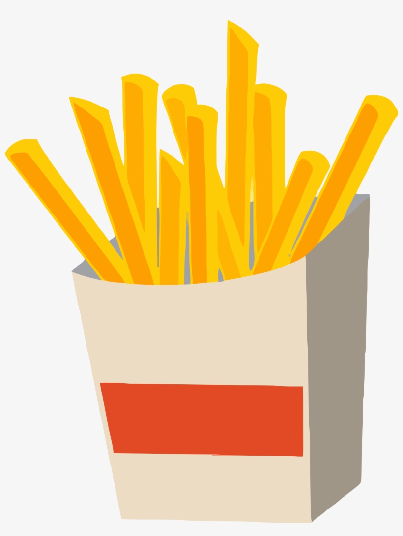 Big Image - French Fries, transparent png download
