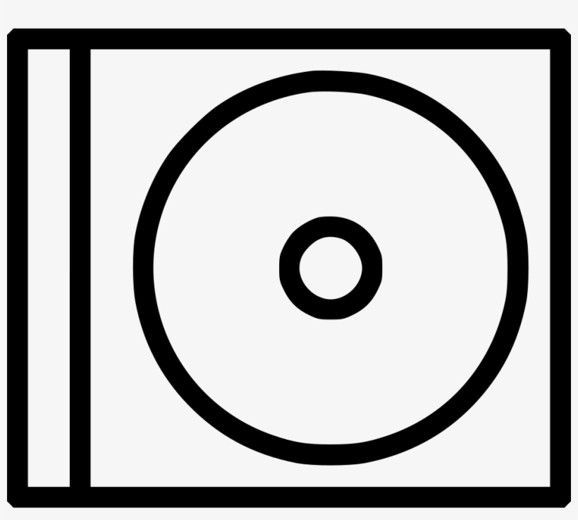 Compact Disc Case Comments - Circle, transparent png download