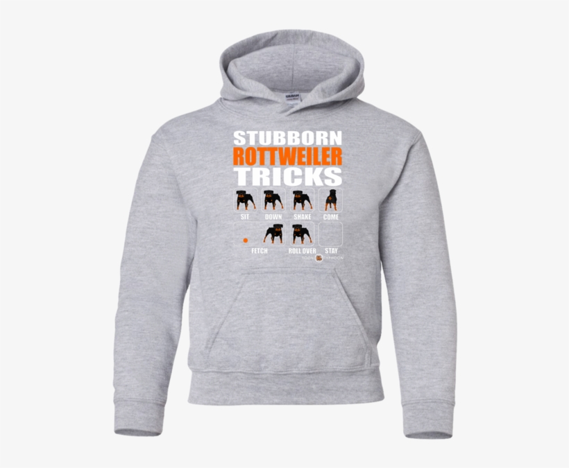 Cartoon Like Custom Rottweiler T-shirt - Sweatshirt, transparent png download