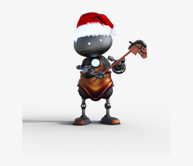 Christmas Cracker Jokes Today - Robot Christmas Png, transparent png download