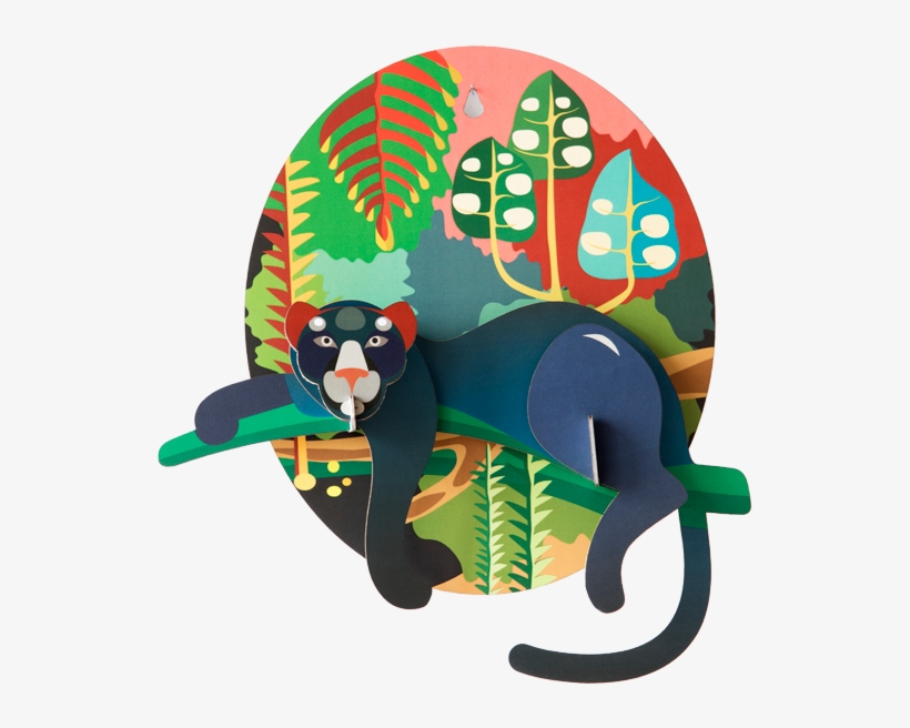 Jungle Animals Plaque - Studio Roof Totem Jungle Puma, transparent png download